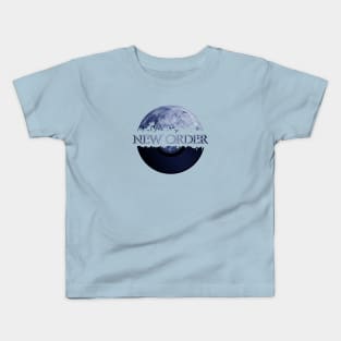 New Order blue moon vinyl Kids T-Shirt